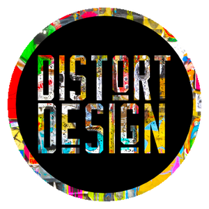 Distort Design Logo