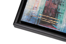 Load image into Gallery viewer, Mixed media Manchester collage framed original 56x56cms