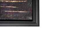 Load image into Gallery viewer, Waterloo Sunset framed original mixed media collage, 56x56cms