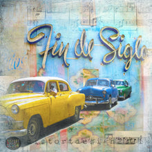 Load image into Gallery viewer, End of the century Havana print on aluminium 50 x 50cms