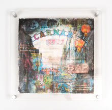 Load image into Gallery viewer, London Soho print on handmade paper framed
