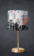 Load image into Gallery viewer, Walk on the wild side New York small table lampshade