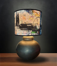 Load image into Gallery viewer, London print medium table lampshade