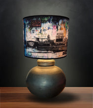Load image into Gallery viewer, London print medium table lampshade