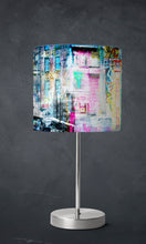 Load image into Gallery viewer, Manchester print small table lampshade
