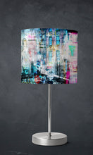Load image into Gallery viewer, Manchester print small table lampshade