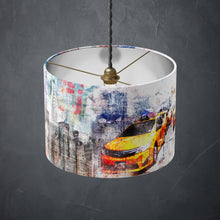 Load image into Gallery viewer, 'Taxi Driver' NYC pendant lampshade