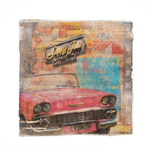 Load image into Gallery viewer, Pink Cadallic Cuban print on handmade paper
