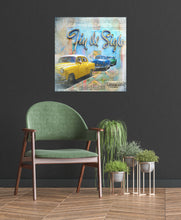 Load image into Gallery viewer, End of the century Havana print on aluminium 50 x 50cms