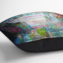 Load image into Gallery viewer, London Soho velvet cushion