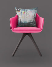 Load image into Gallery viewer, This is the place - Manchester print on luxury velvet cushion