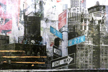 Load image into Gallery viewer, &#39;Walk on the wild side&#39;  New York print  on handmade paper
