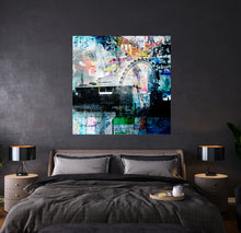 Load image into Gallery viewer, Waterloo Sunset print on aluminium 100cms x 100cms