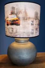 Load image into Gallery viewer, New York cabs medium table lampshade