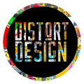 Distort Design Logo