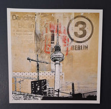 Load image into Gallery viewer, Sound and Vision - Berlin inspired limited edition print 30X 30CMS
