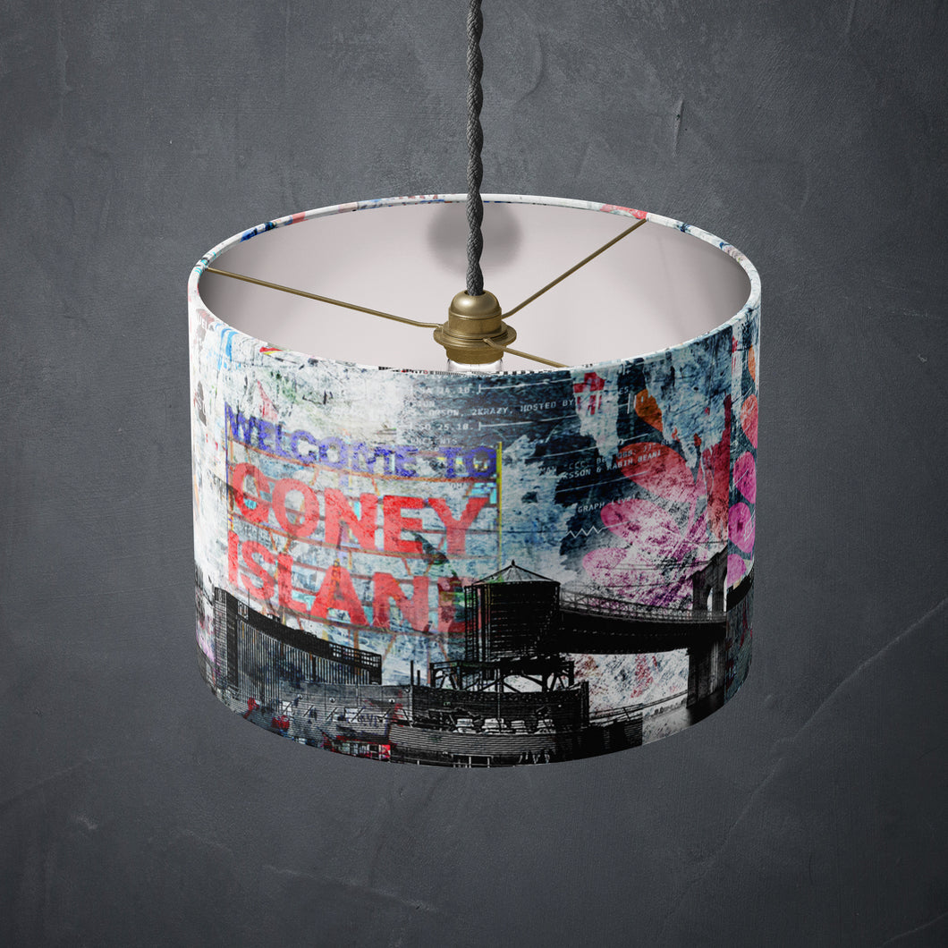 'Walk on the Wild Side' NYC pendant Lampshade